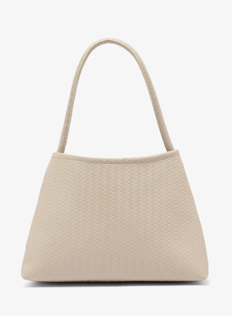 GLAMOROUS Woven Tote Shoulder Bag
